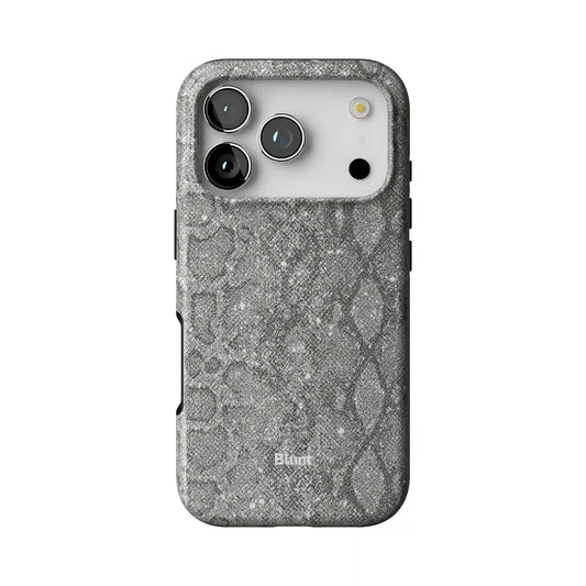 Silver Python iPhone Case