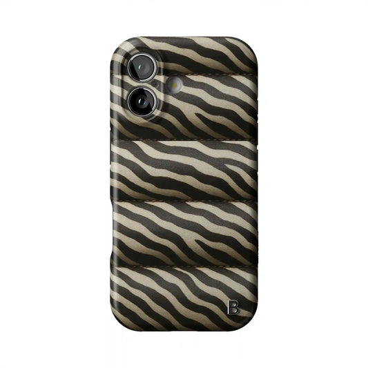 Zebra Puffer Statement iPhone Case