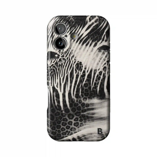 Wild Mix Noir Statement iPhone Case