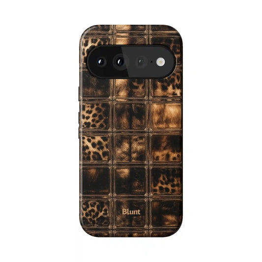 Checkered Print Pixel Case