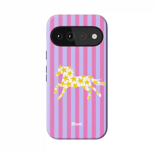 Striped Steed Pixel Case