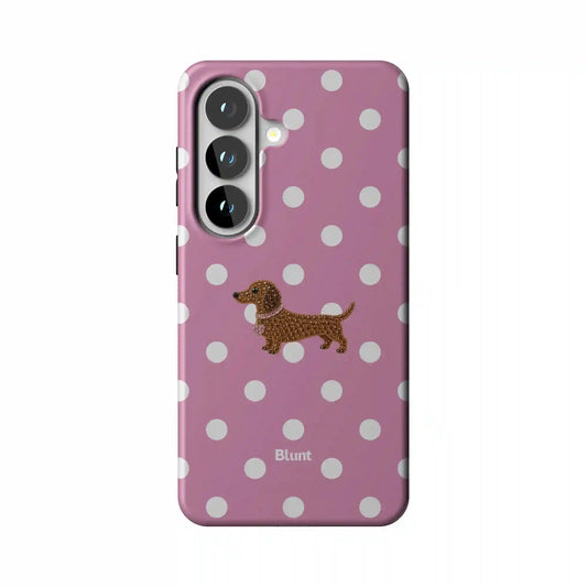 Polka Doxie Samsung Case