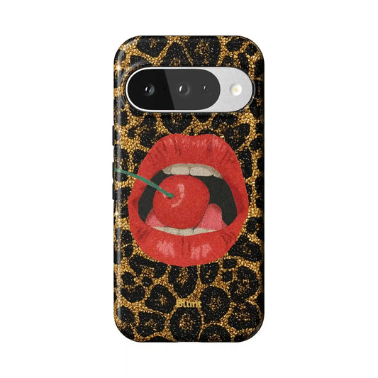 Cherry Lips Pixel Case