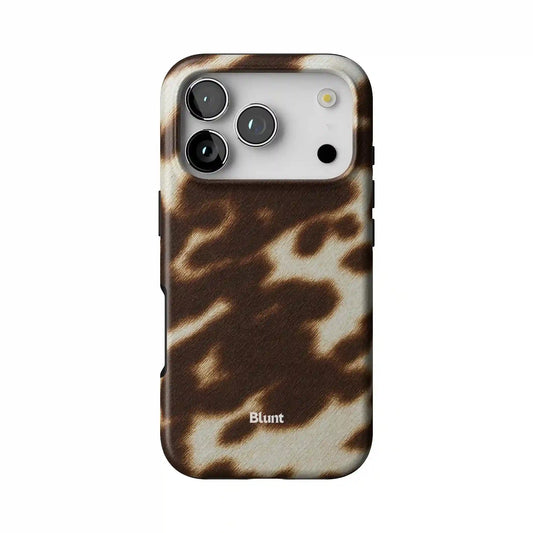 Rustic Cowhide iPhone Case