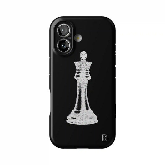 Black King Statement iPhone Case
