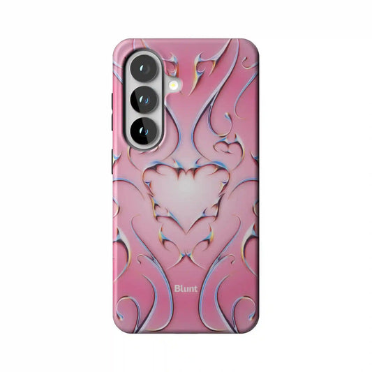 Bubble Heart Samsung Case