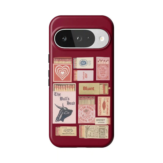 Red Crown Pixel Case