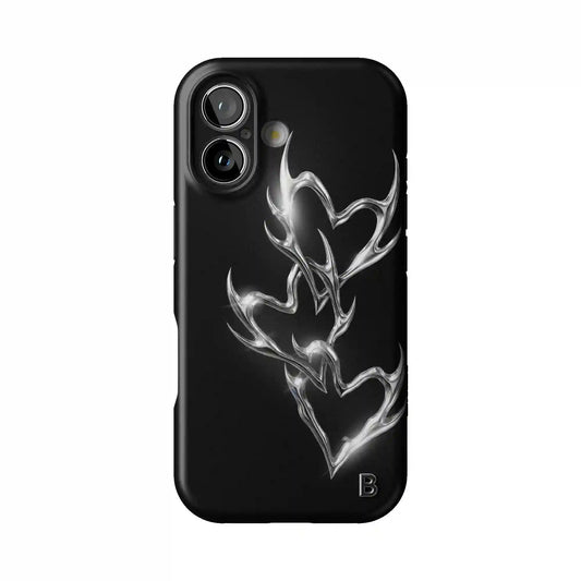 Chrome Flame Statement iPhone Case
