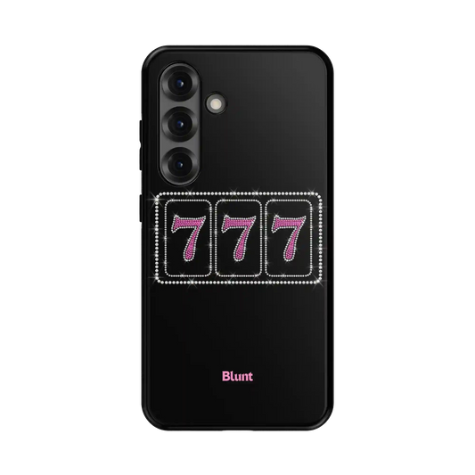 Pink Lucky 777 Samsung Case