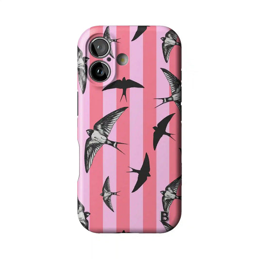 Striped Canopy Statement iPhone Case