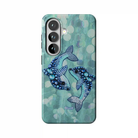 Sequin Fins Samsung Case