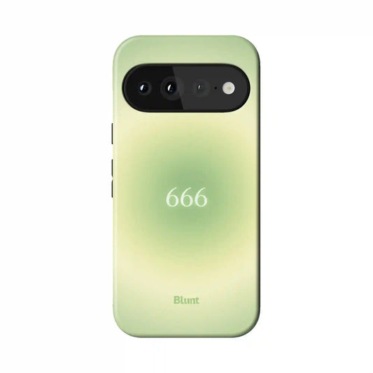 Orbit Green Pixel Case