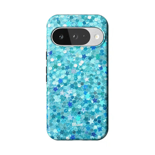 Teal Dust Pixel Case