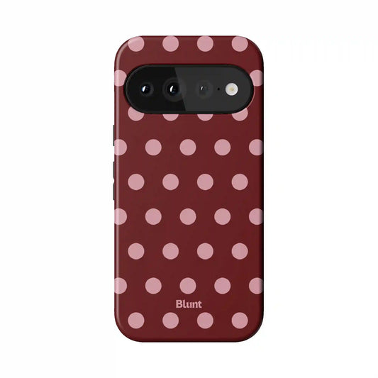 Berry Dot Pixel Case