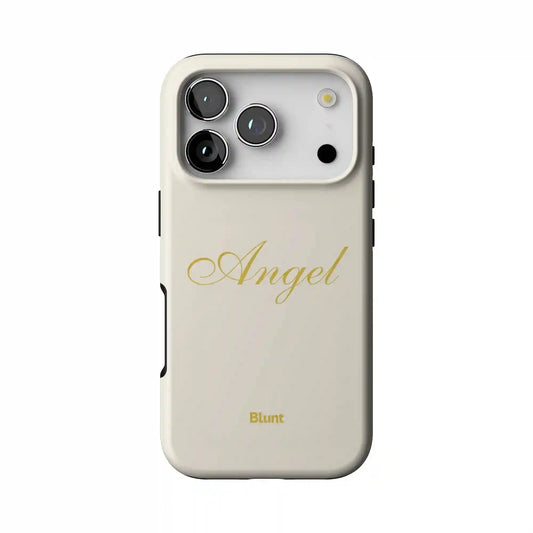 Cream Angel iPhone Case