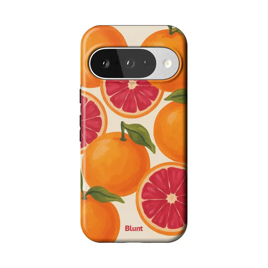 Citrus Kiss Pixel Case