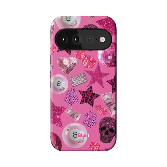 Pink Jackpot Pixel Case