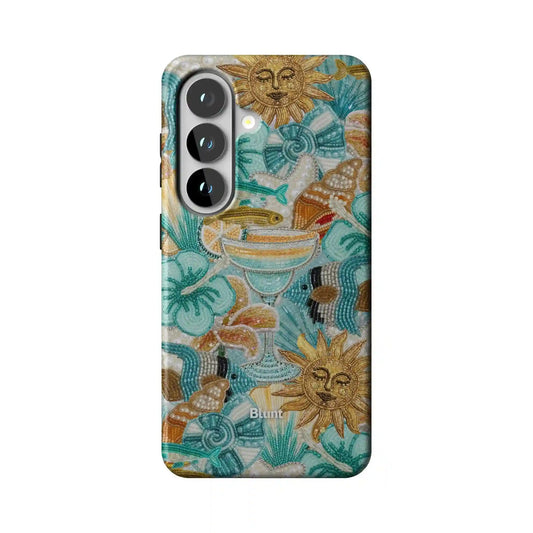 Teal Tropics Samsung Case