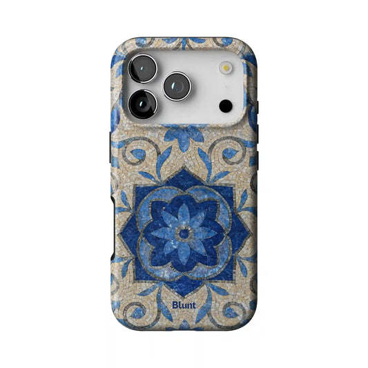 Blue Bloom iPhone Case