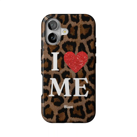 Cheetah I Love Me iPhone Case