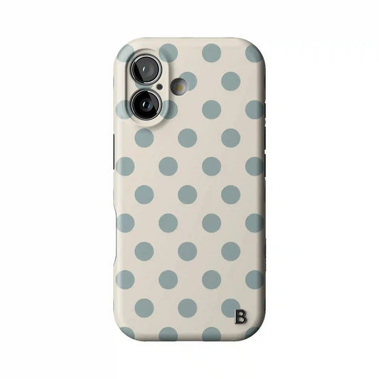 Vanilla Dot Statement iPhone Case