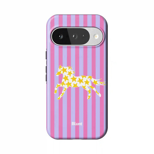 Striped Steed Pixel Case