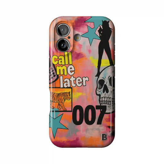 Call Me Statement iPhone Case