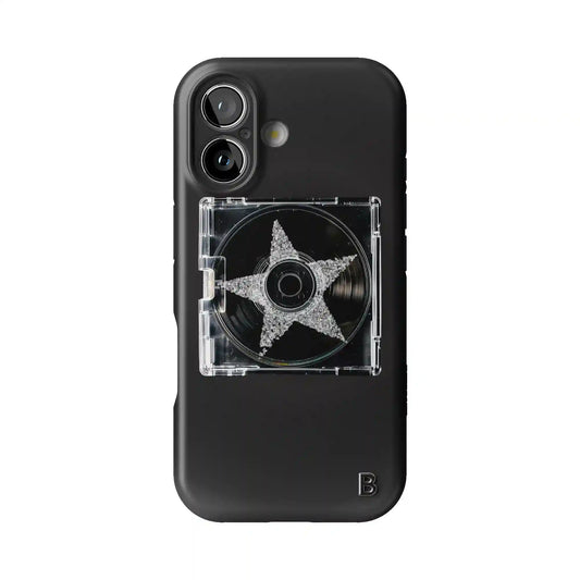 Silver Star Mix Statement iPhone Case