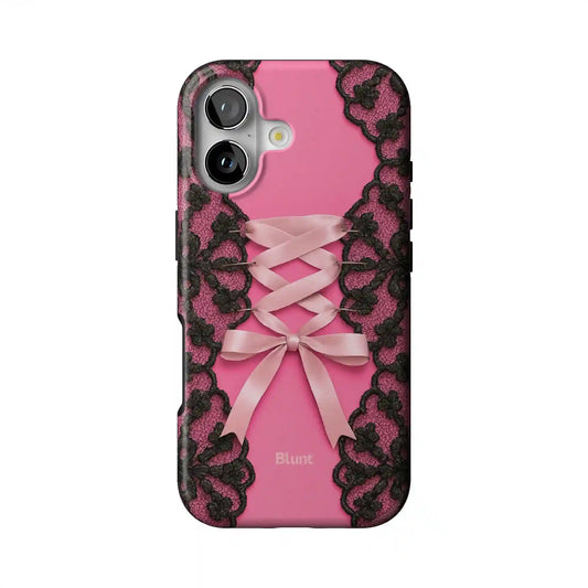 Pink Corset iPhone Case