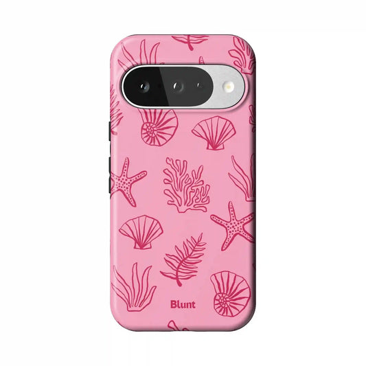 Pink Tide Pixel Case
