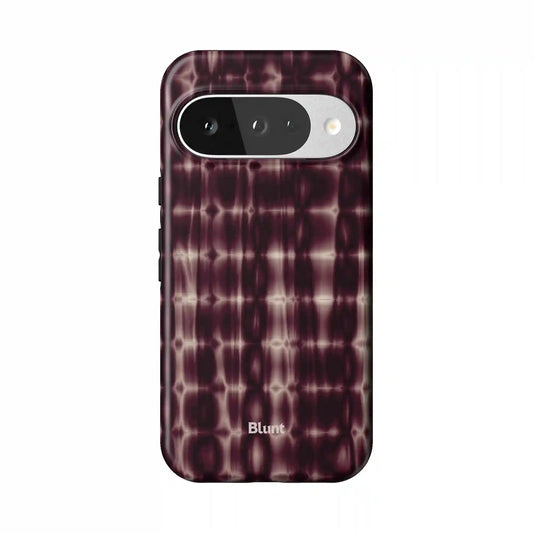 Purple Ripple Pixel Case
