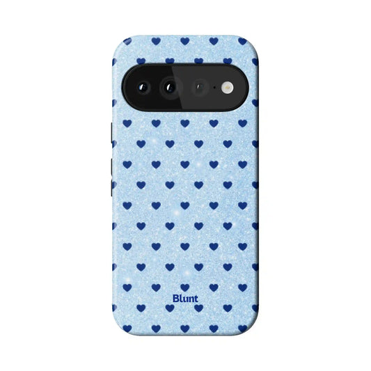 Blue Sweethearts Pixel Case