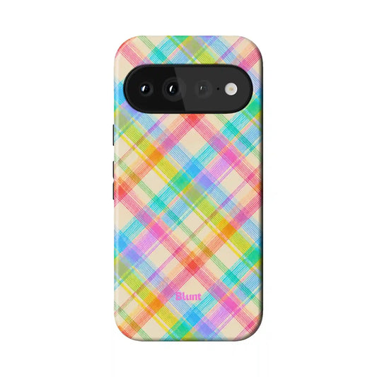 Sweet Plaid Pixel Case