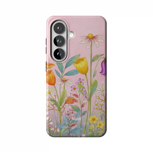 Pink Meadow Samsung Case