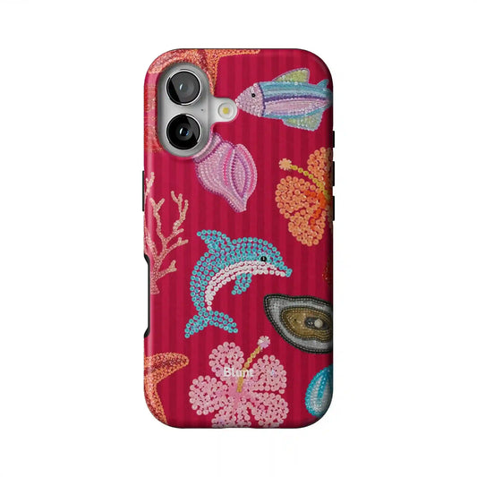 Vermillion Sea iPhone Case