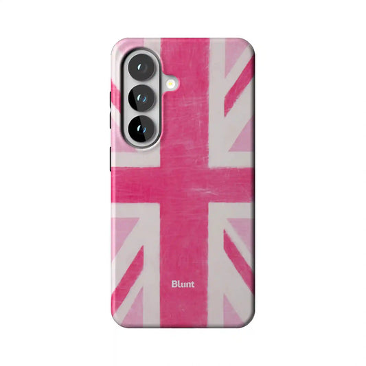 Pink Brit Samsung Case