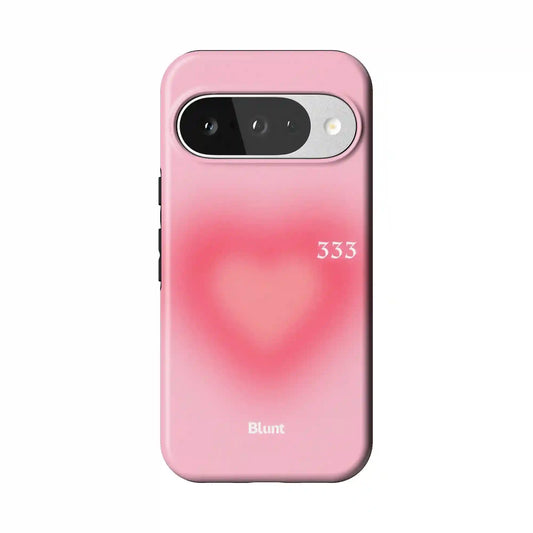 Pink Glow Pixel Case