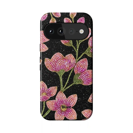 Stardust Bloom Pixel Case