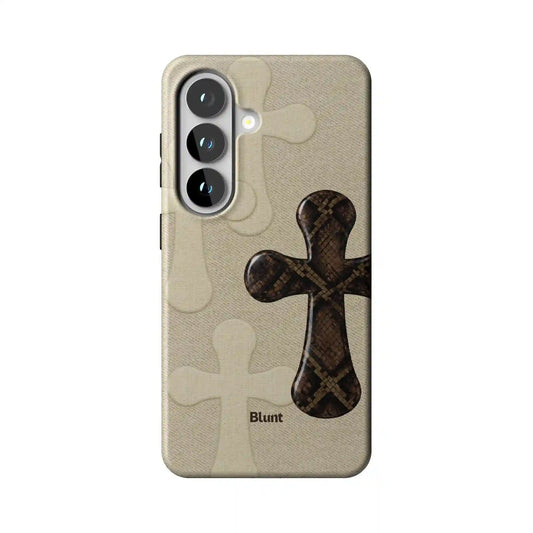 Cream Patch Samsung Case