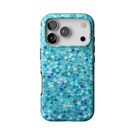 Teal Dust iPhone Case