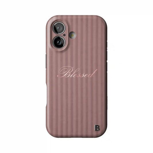 Blessed Mocha Statement iPhone Case