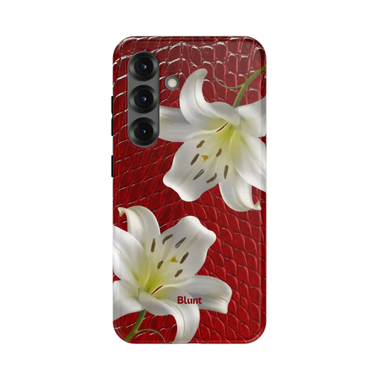 Crimson Lily Samsung Case