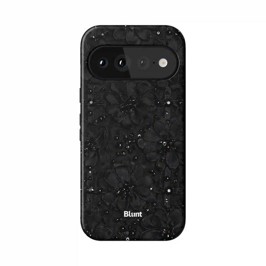 Noir Bloom Pixel Case