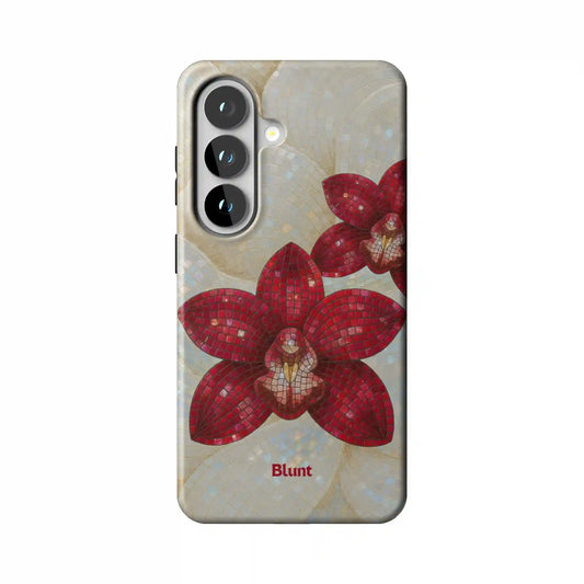 Crimson Orchid Samsung Case