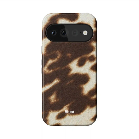 Rustic Cowhide Pixel Case