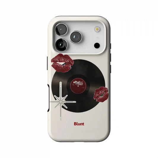 Vinyl Kiss iPhone Case