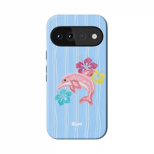 Seaside Stripes Pixel Case