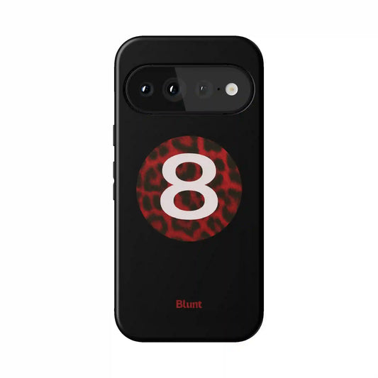 Red Cheetah Magic 8 Pixel Case
