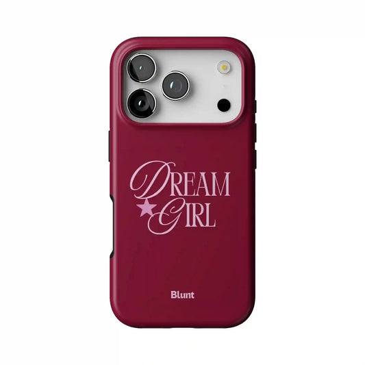 Dream Girl Maroon iPhone Case