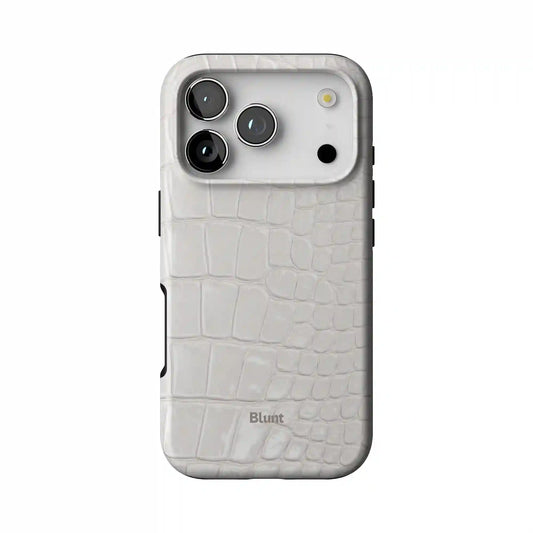 White Plush iPhone Case